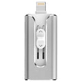 Pen Drive de Celular 4 em 1 - Multi Operacional eletronicos 066 AmploTech 8GB Prata 